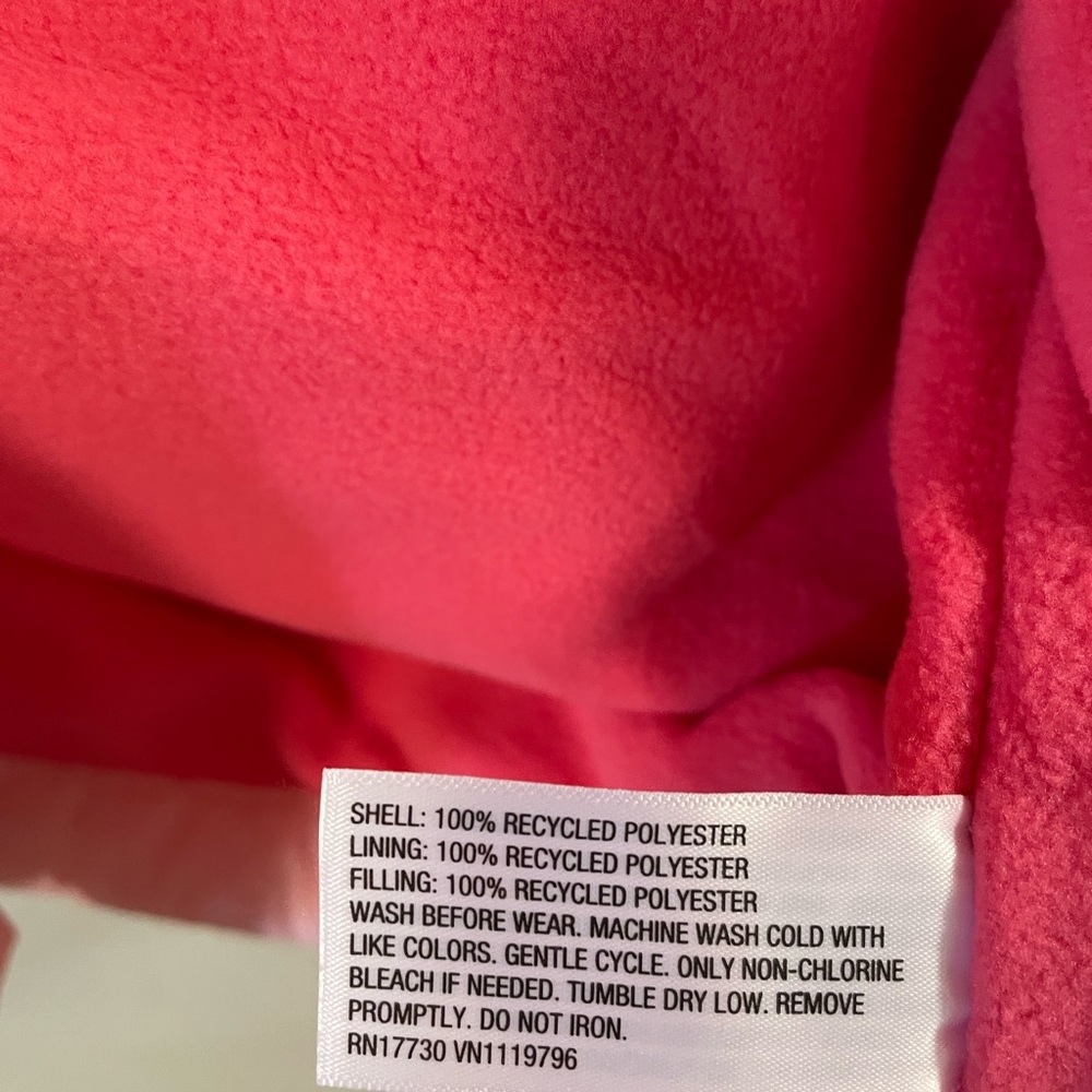 NWT Cat & Jack Pink Floral Multilayer Hooded Jacket - Picture 7 of 10